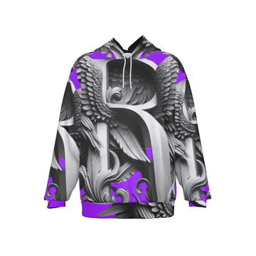 Purple Royalty Roots Rising Hoodie