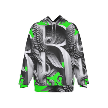 Sudadera con capucha Green Royalty Roots Rising