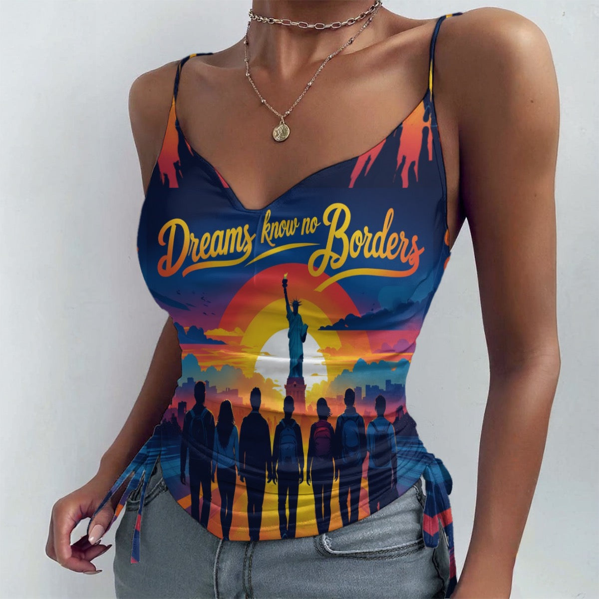 Drawstring Camisole
