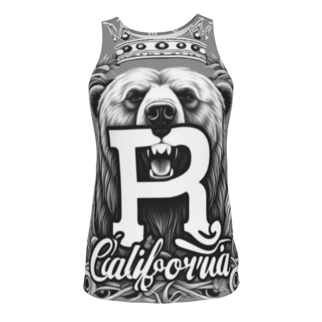Gray Men's Tank Top