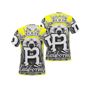 YELLOW California Royalty Roots Rising T-Shirt