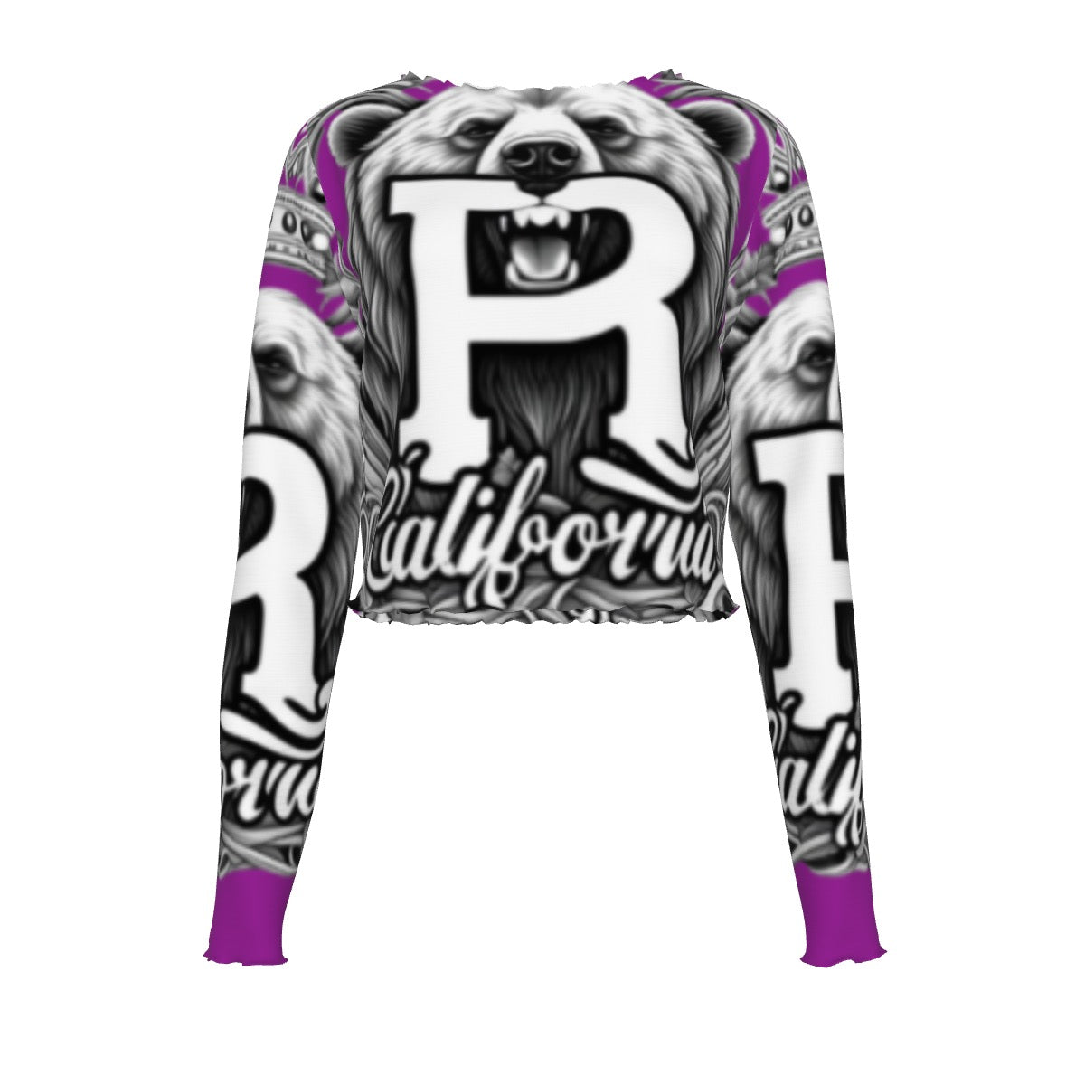 Purple California Royalty Long Sleeve T-Shirt