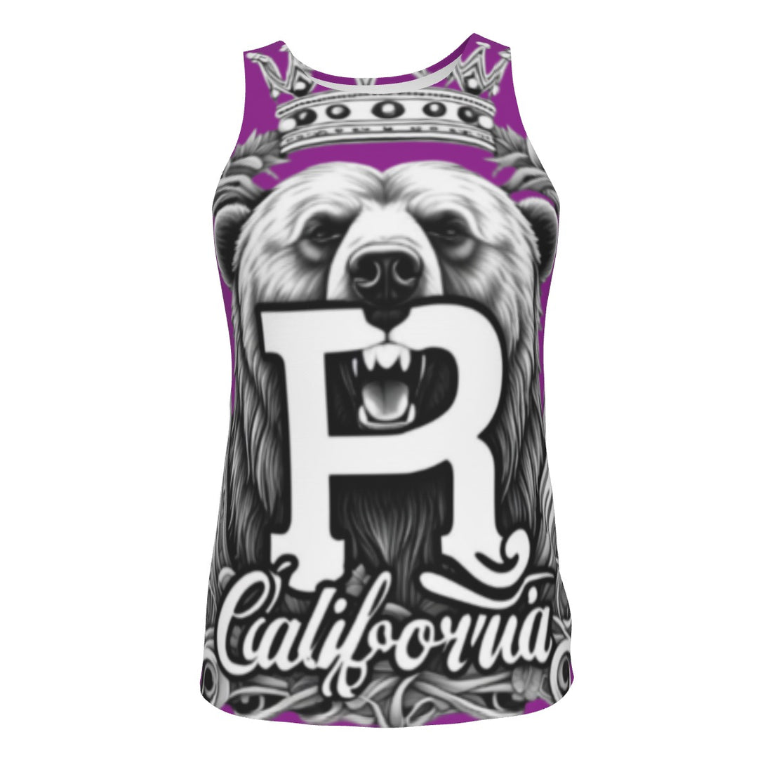 Purple Men's Tank Top