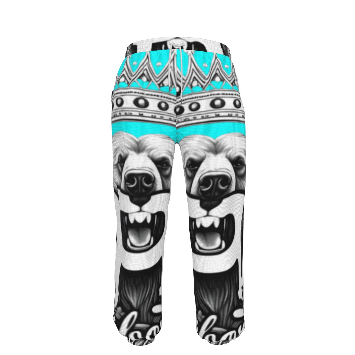 BABY BLUE CALIFORNIA ROYALTY ROOTS RISING SWEATPANTS