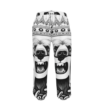 WHITE CALIFORNIA ROYALTY ROOTS RISING SWEATPANTS