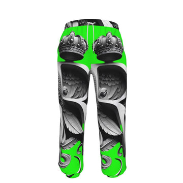 GREEN ROYALTY ROOTS RISING SWEATPANTS