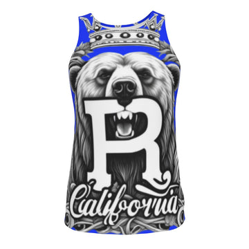 Blue Men's Tank Top
