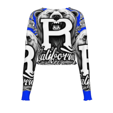 Blue California Royalty Long Sleeve T-Shirt