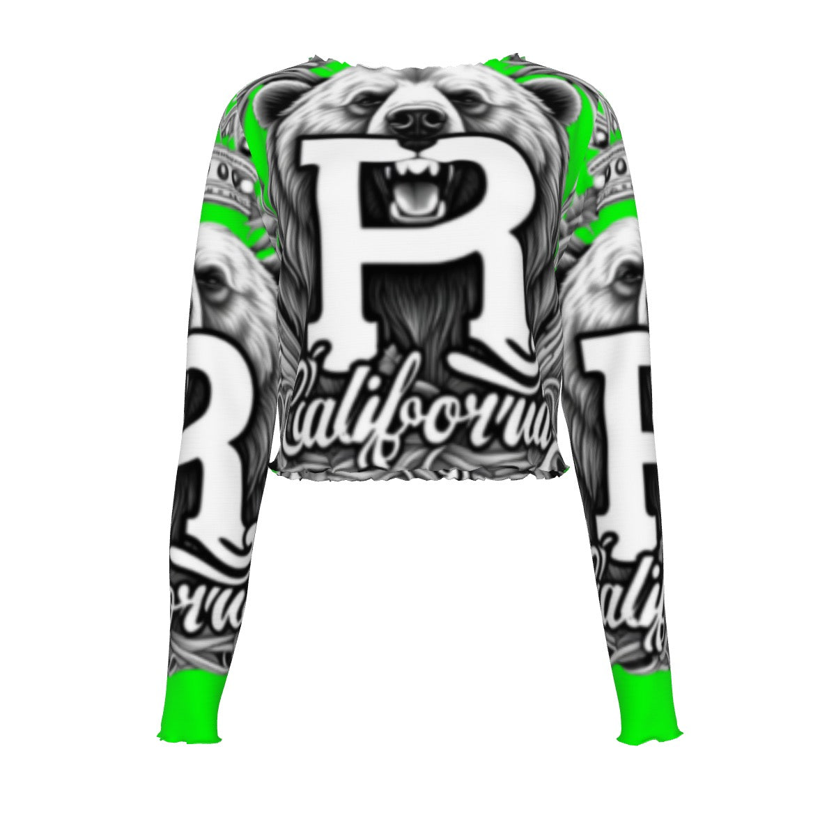 Green California Royalty Long Sleeve T-Shirts