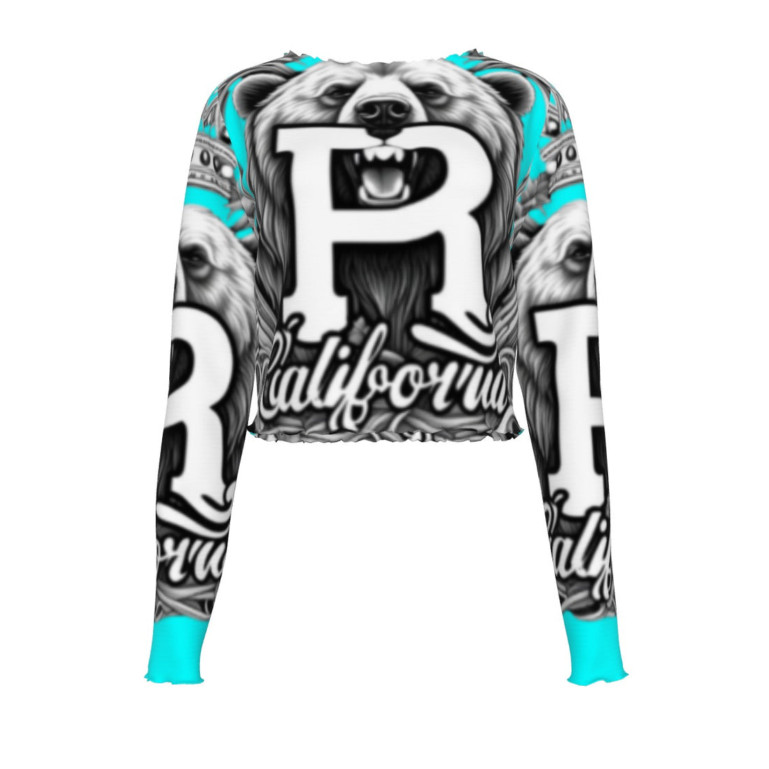 Baby Blue California Royalty Long Sleeve T-Shirt