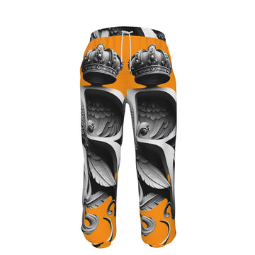 ORANGE ROYALTY ROOTS RISING SWEATPANTS
