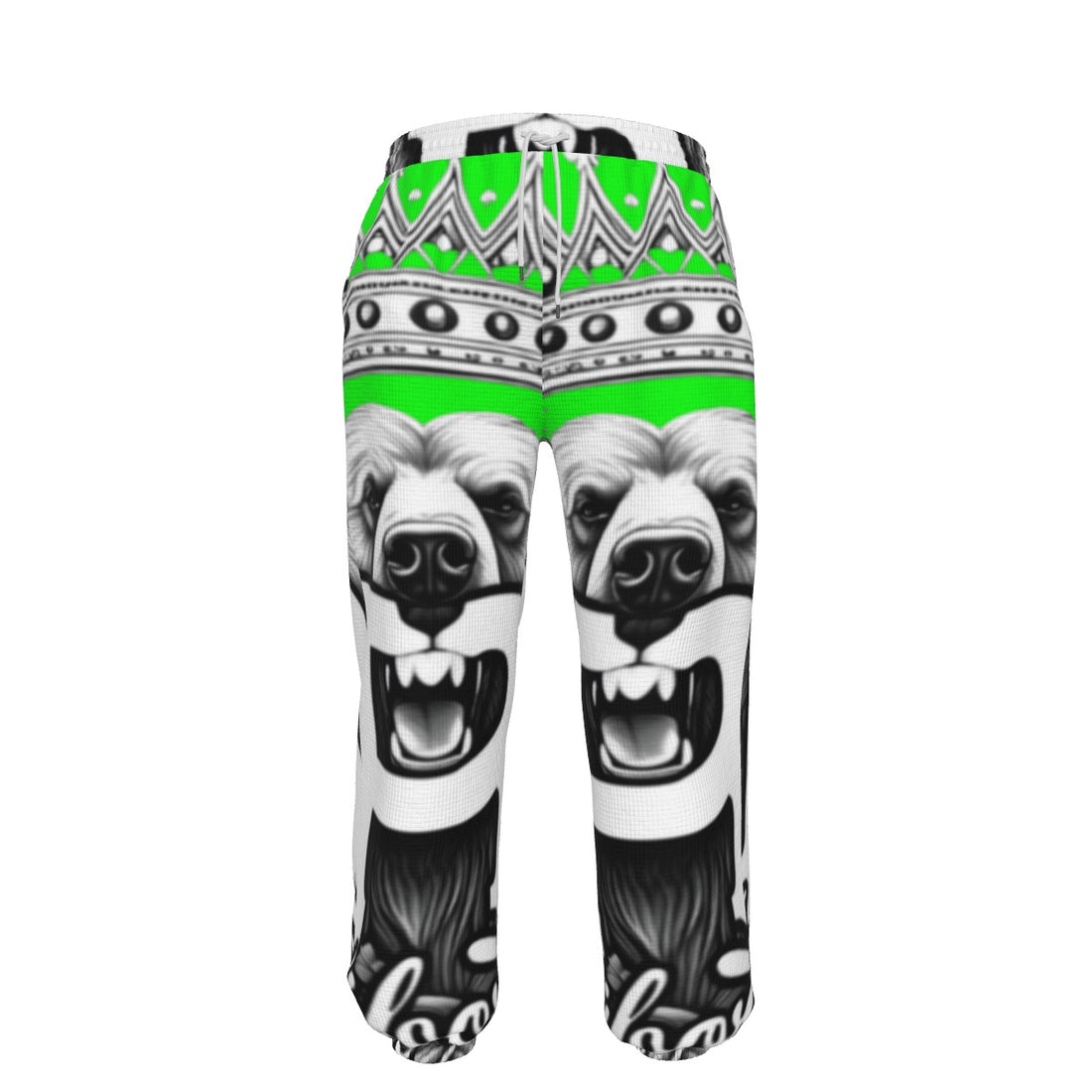 GREEN CALIFORNIA ROYALTY ROOTS RISING SWEATPANTS