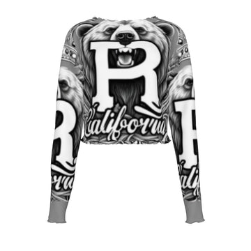 Gray California Royalty Long Sleeve T-Shirt