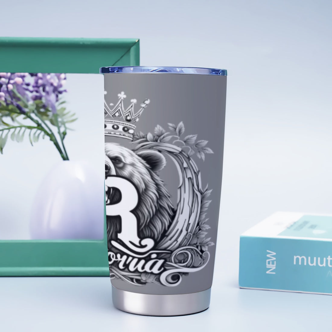 GRAY CALIFORNIA ROYALTY TUMBLER 20 oz