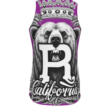 Purple Men's Tank Top