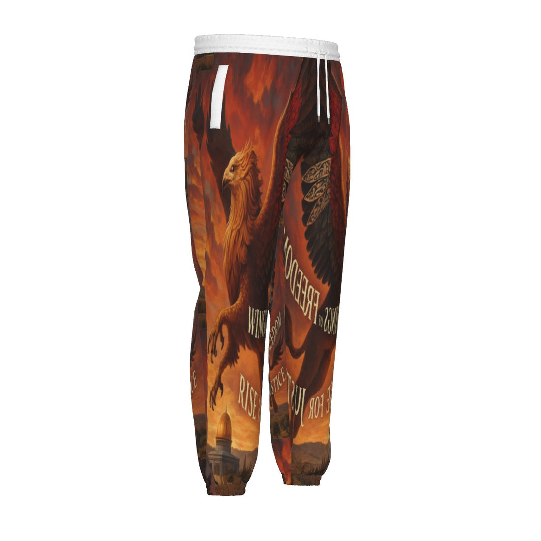 Textured Casual Pants