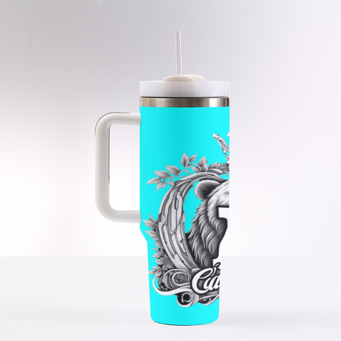 40 oz Tumbler With Handle