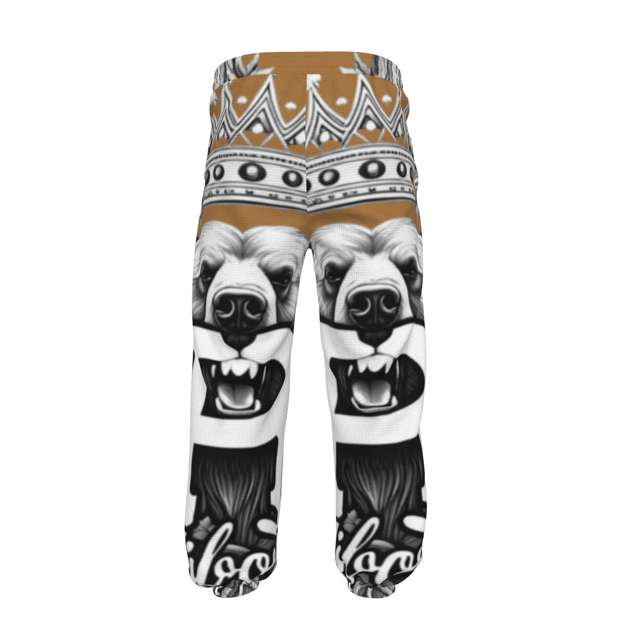 BROWN CALIFORNIA ROYALTY ROOTS RISING SWEATPANTS