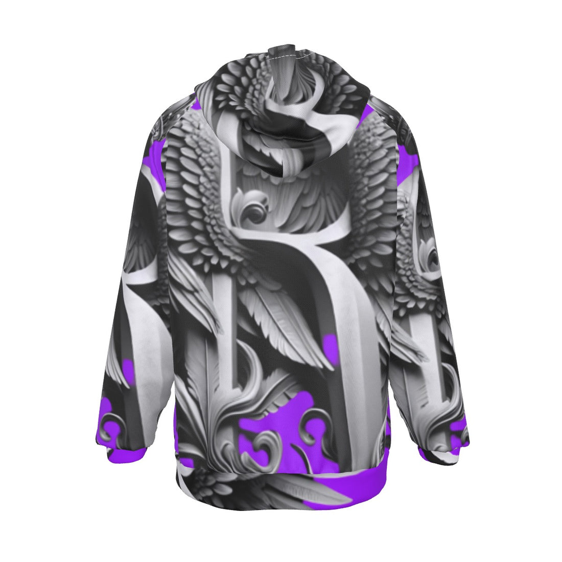 Purple Royalty Roots Rising Hoodie