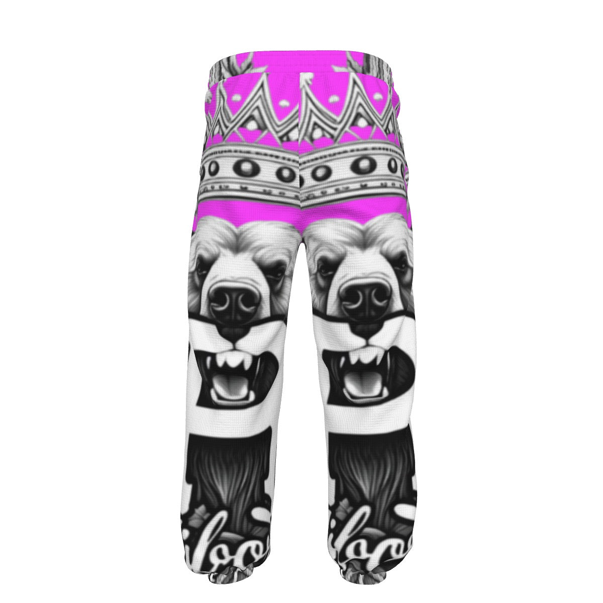 PINK CALIFORNIA ROYALTY ROOTS RISING SWEATPANTS