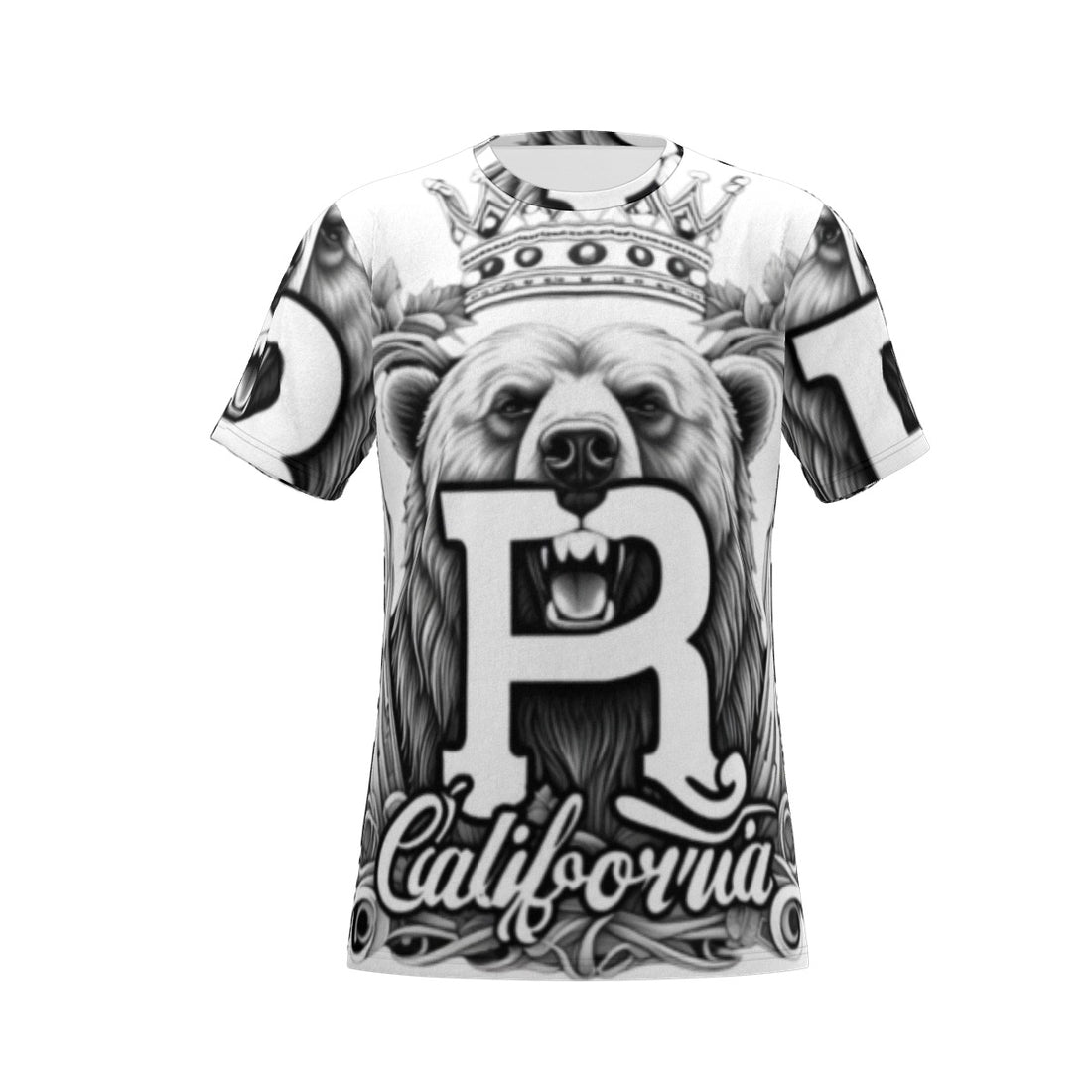 WHITE California Royalty Roots Rising T-Shirt