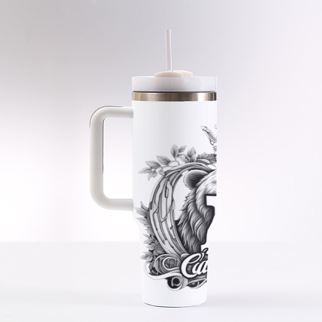 40 oz Tumbler With Handle