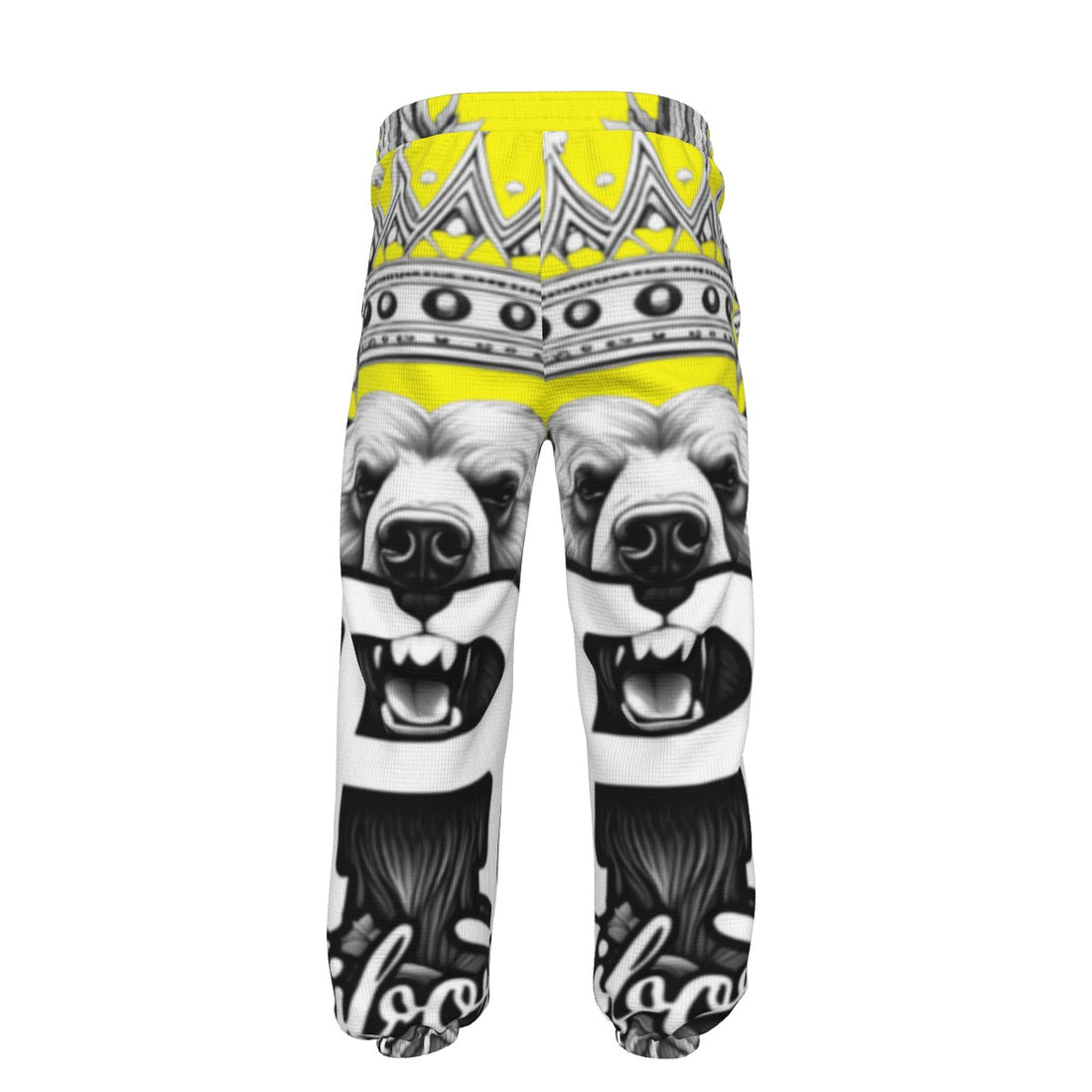 YELLOW CALIFORNIA ROYALTY ROOTS RISING SWEATPANTS