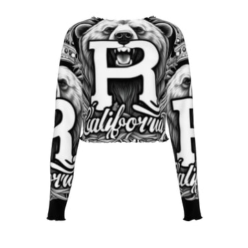Black CALIFORNIA ROYALTY LONG SLEEVE T-SHIRT