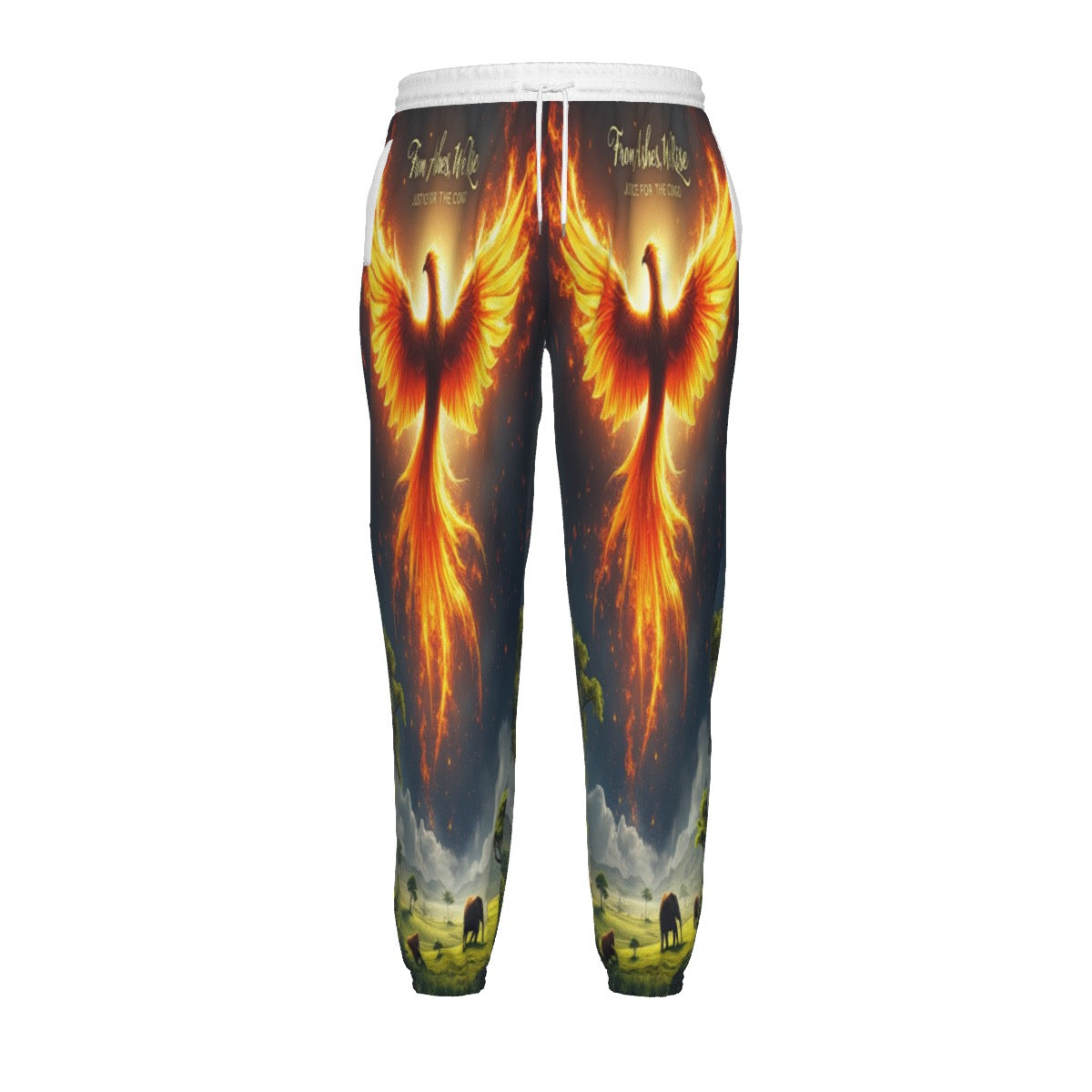 Textured Casual Pants