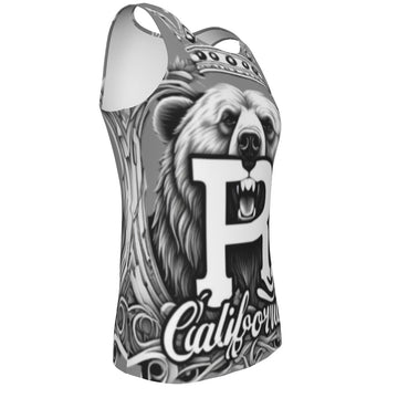 Gray Men's Tank Top