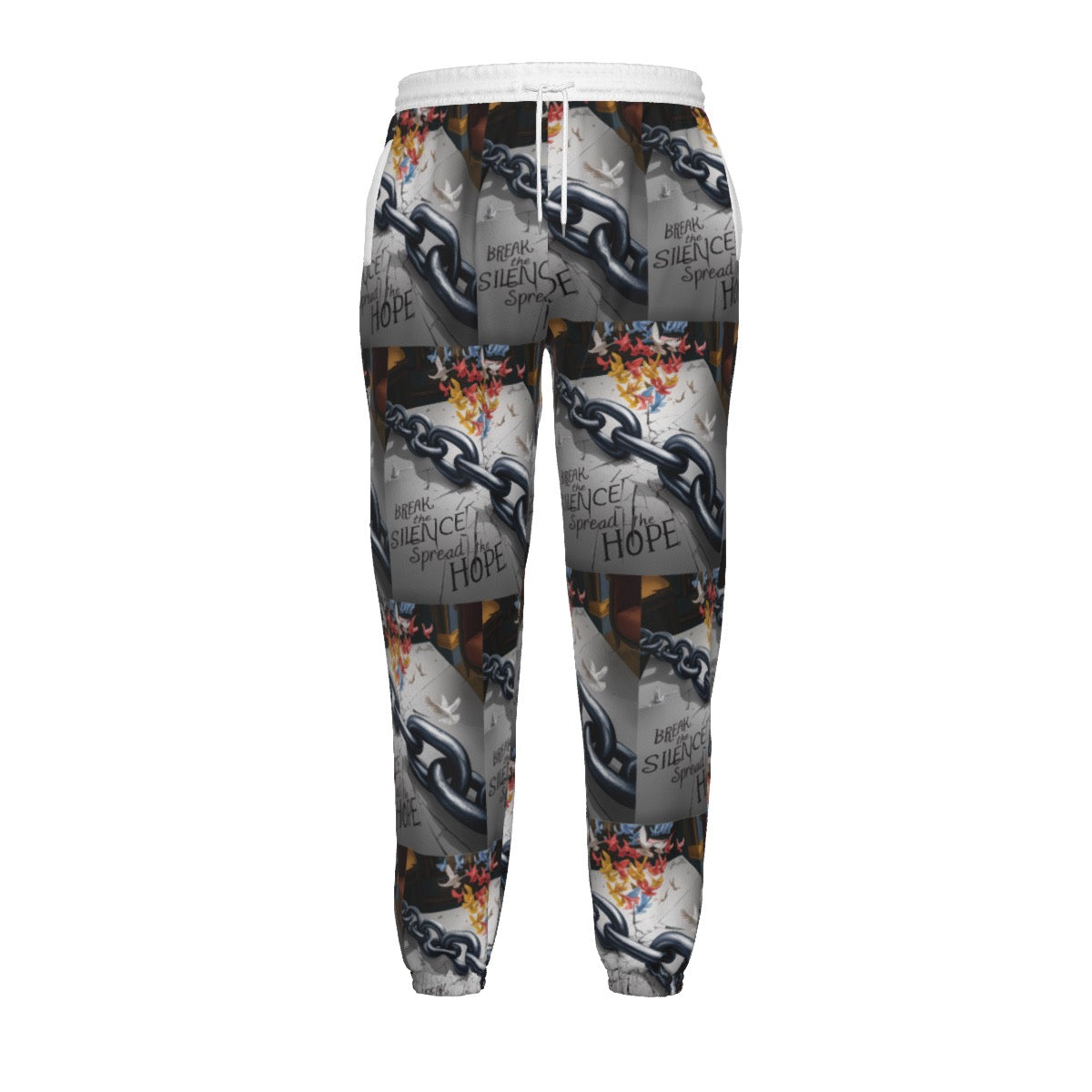 Textured Casual Pants