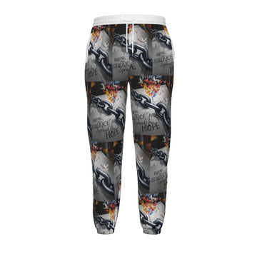 Textured Casual Pants