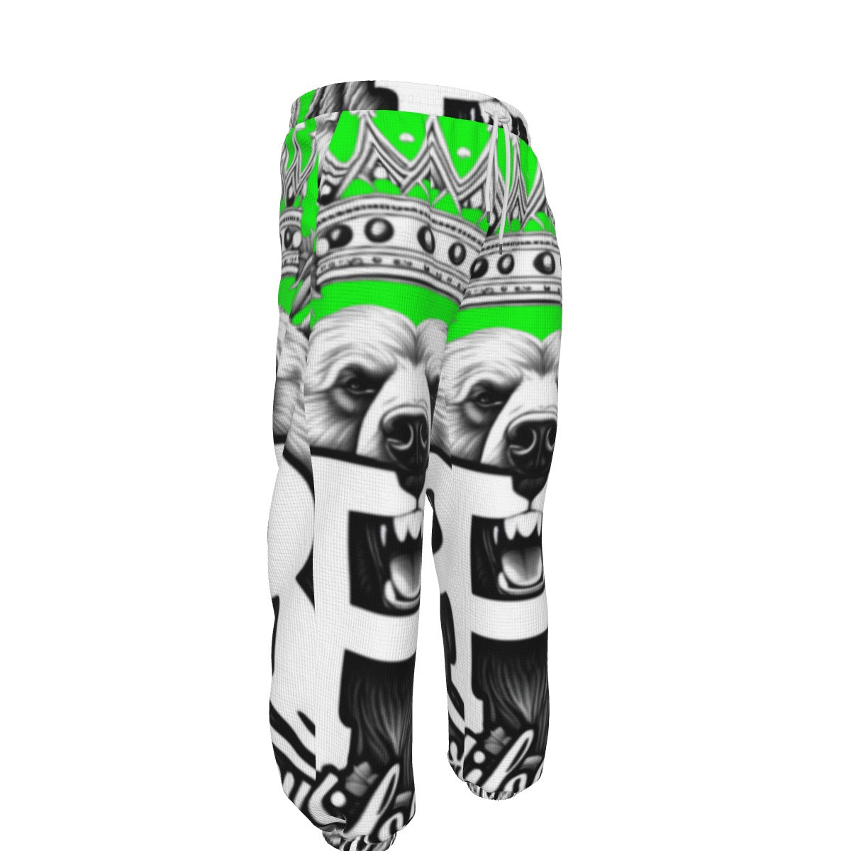 GREEN CALIFORNIA ROYALTY ROOTS RISING SWEATPANTS