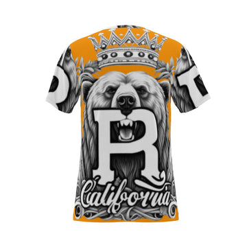 ORANGE CALIFORNIA ROYALTY ROOTS RISING T-SHIRT