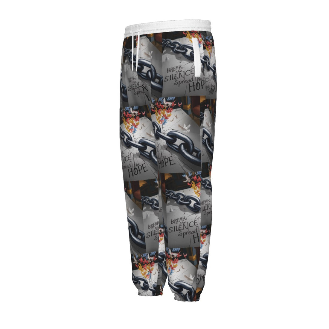 Textured Casual Pants